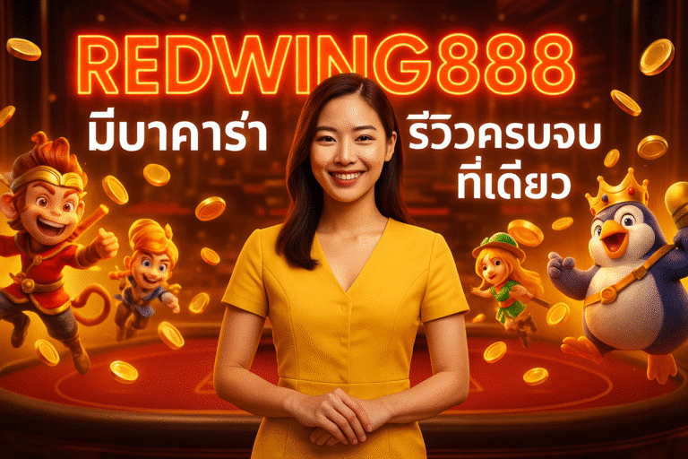 REDWING888 มีบาคาร่าไหม? รีวิวครบจบที่เดียว