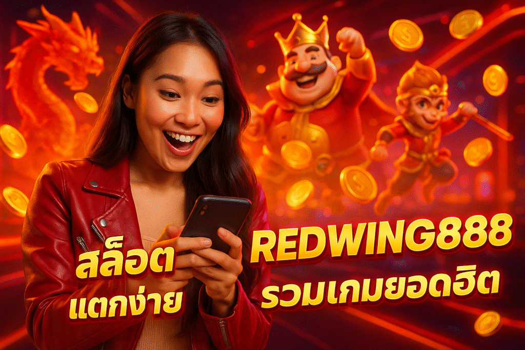 สล็อต REDWING888 แตกง่าย รวมเกมยอดฮิต