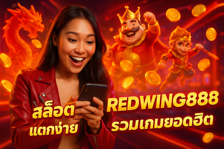 สล็อต REDWING888 แตกง่าย รวมเกมยอดฮิต