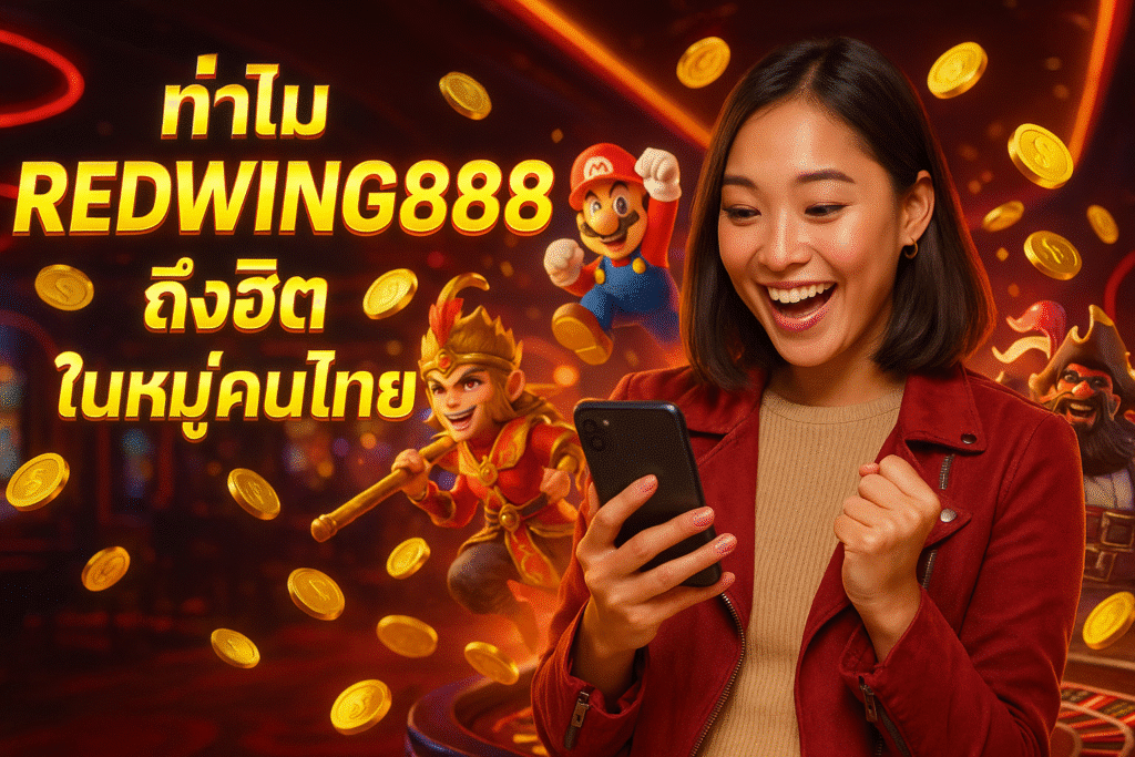 ทำไม REDWING888 ถึงฮิตในหมู่คนไทย?