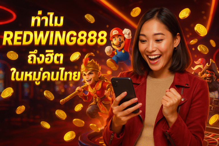 ทำไม REDWING888 ถึงฮิตในหมู่คนไทย?